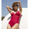 Maillot coupé sous poitrine Darling ROUGE 50