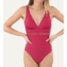 Maillot coupé sous poitrine Darling ROUGE 50