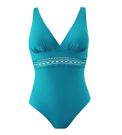 Maillot coupé sous poitrine Darling TURQUOISE 10