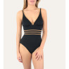 Maillot 1P nageur Venezia Noir 70