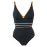 Maillot 1P nageur Venezia Noir 70