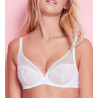 Soutien-gorge décolleté plongeant BLANC