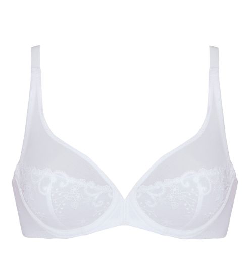Soutien-gorge décolleté plongeant BLANC
