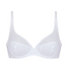 Soutien-gorge plongeant Délice BLANC