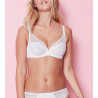 Soutien-gorge décolleté plongeant BLANC