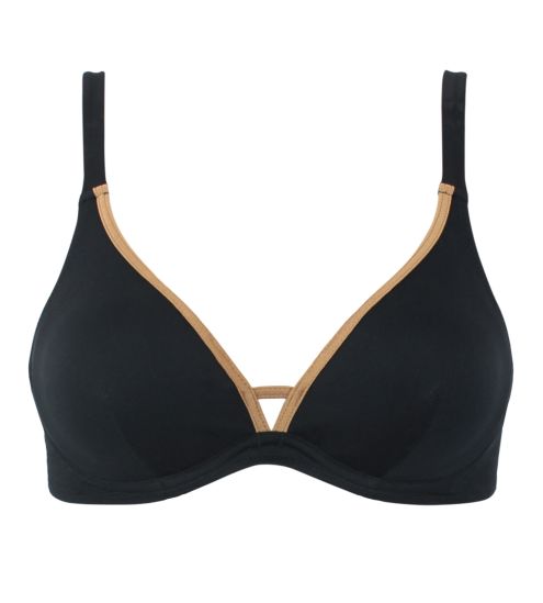 Haut maillot triangle Venezia Noir 70
