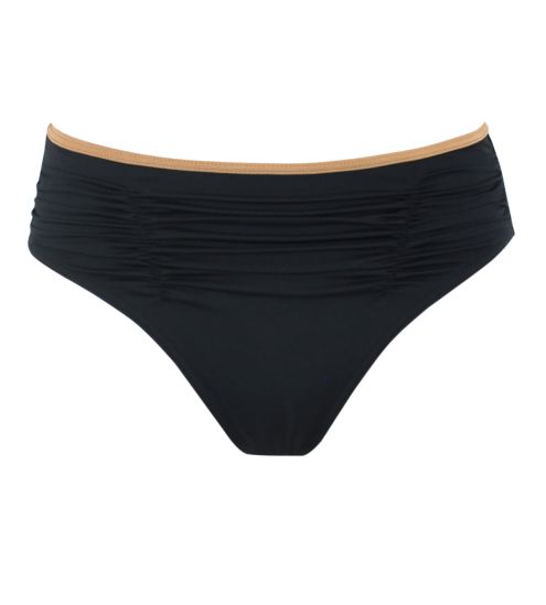 Slip de bain drapé Venezia Noir 70