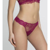 Tanga Sublime en Dentelle Fuchsia Sublime
