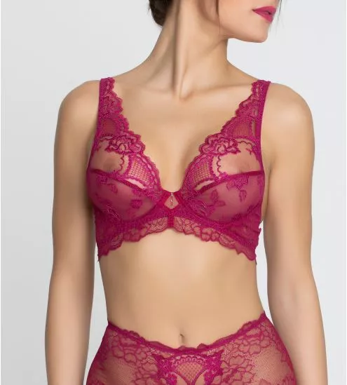 Soutien-gorge glam Sublime en Dentelle Fuchsia Sublime