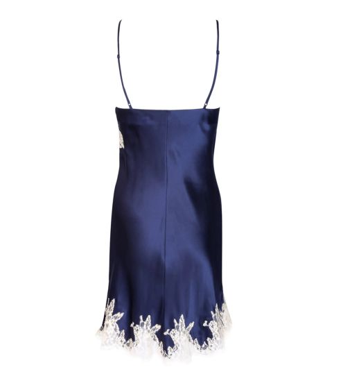 Nuisette charme Splendeur Soie MARINE OR