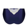 Slip fantaisie Splendeur Soie MARINE OR