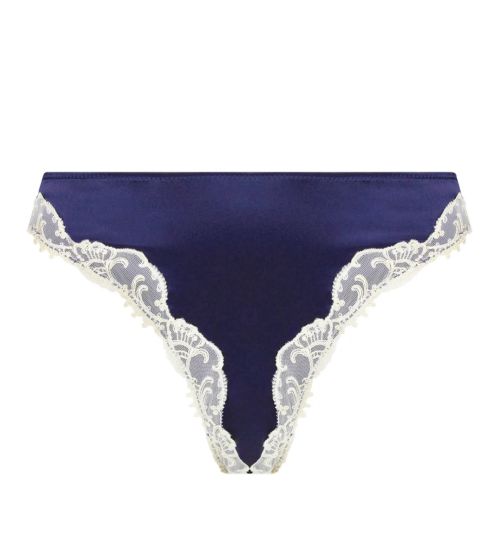 Slip Séduction Splendeur Soie MARINE OR