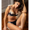 Slip Séduction Splendeur Soie MARINE OR
