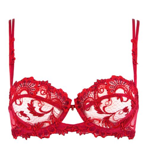 Soutien-gorge corbeille ROUGE