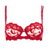 Soutien-gorge corbeille ROUGE