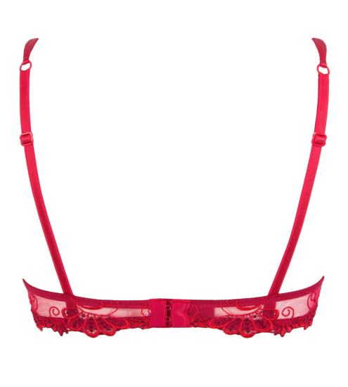 Soutien-gorge corbeille ROUGE
