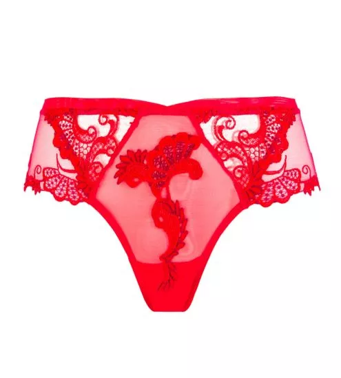 Shorty Dressing Floral ROUGE