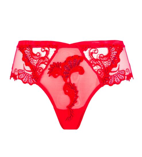 Shorty Dressing Floral ROUGE