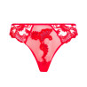 Slip séduction Dressing Floral ROUGE