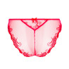 Slip séduction Dressing Floral ROUGE