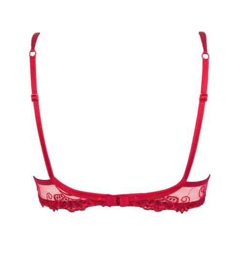 Soutien-gorge coque ROUGE