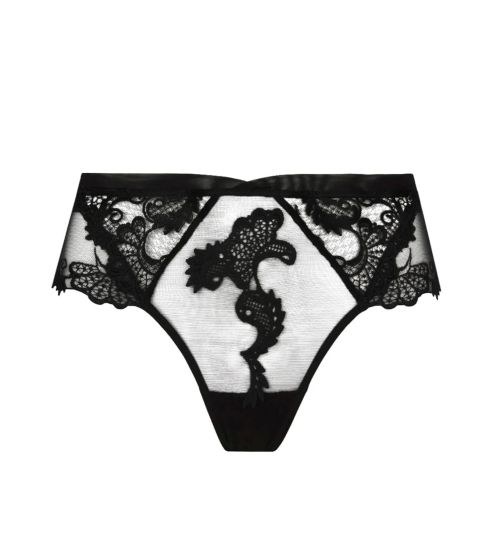 Shorty Dressing Floral NOIR