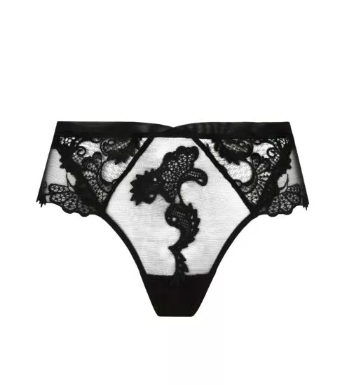 Shorty Dressing Floral NOIR