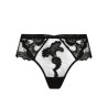 Shorty Dressing Floral NOIR