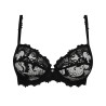 Soutien-gorge Dressing Floral NOIR