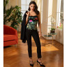 Bustier imprimé Fleurs Etoiles Eclat Etoile