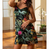 Nuisette Imprimée Fleurs Etoiles Eclat Etoile