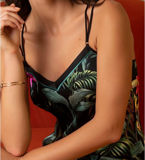 Nuisette Imprimée Fleurs Etoiles Eclat Etoile