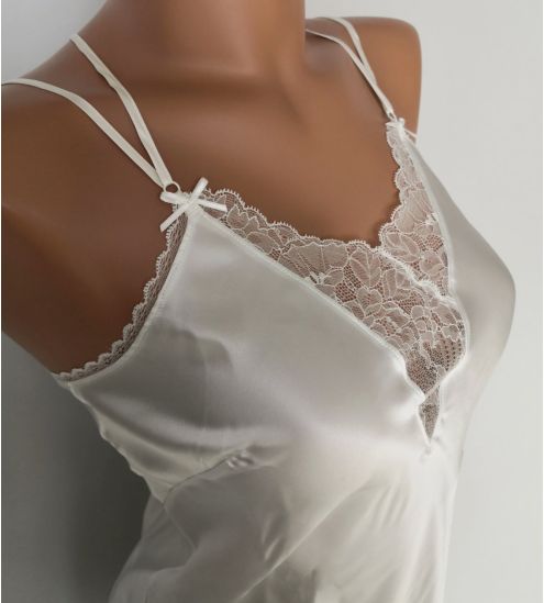 Nuisette en soie Imagine la Beauté Ecru Nacre