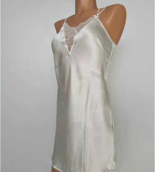 Nuisette en soie Imagine la Beauté 0199 Ecru Nacre