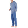 Pyjama imprimé vintage Cogolin IOBI Blue Print