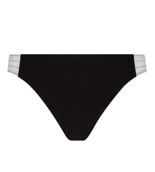 Slip de bain taille basse Audace Voyage Voyage Jet-Set Noir