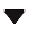 Slip de bain taille basse Audace Voyage Voyage Jet-Set Noir