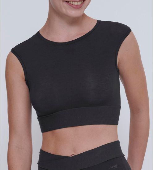 Crop top go allround schwarz