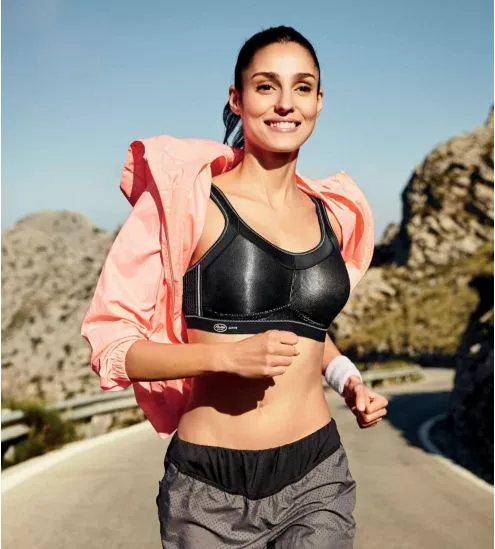 Soutien-gorge de sport Momentum NOIR