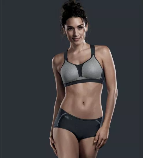 Soutien-gorge de sport DynamiX Star GRIS CHINE