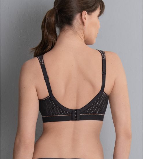 Soutien-gorge sport Extreme Control 471 Noir Doré