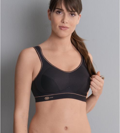 Soutien-gorge sport Extreme Control 471 Noir Doré