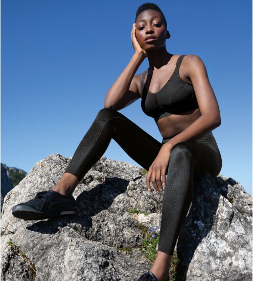 Soutien-gorge sport Extreme Control 471 Noir Doré