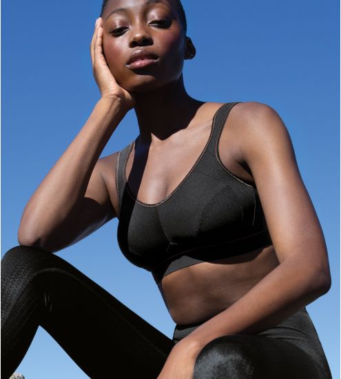 Soutien-gorge sport Extreme Control 471 Noir Doré