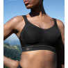 Soutien-gorge sport Extreme Control Noir Doré