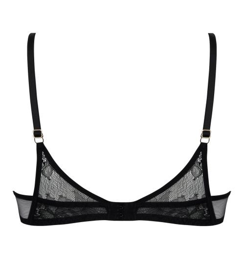 Soutien-gorge à coques Push-up Adorable en Sexy Noir