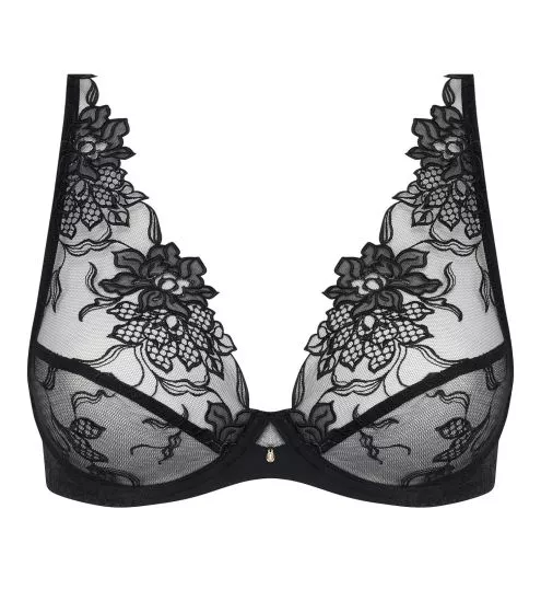 Soutien-gorge Glam Couture Adorable en Sexy Noir