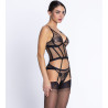 Galbe-taille Adorable en Sexy Noir