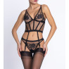 Galbe-taille Adorable en Sexy Noir