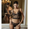 Galbe-taille Adorable en Sexy Noir